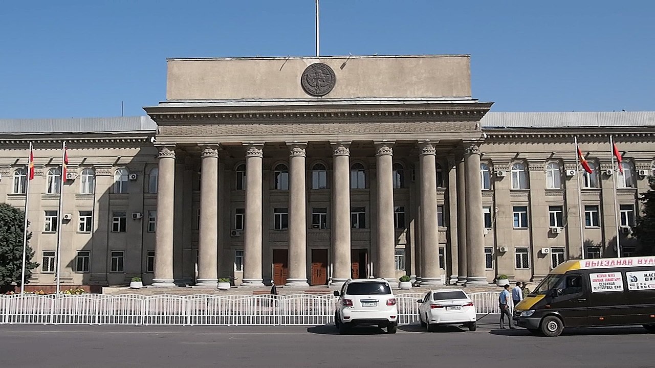 Supreme Council building in Bishkek